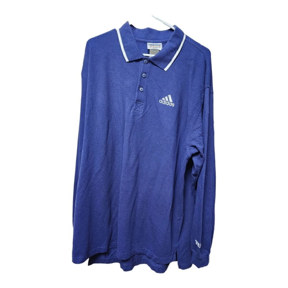 1010 - ADIDAS TEAM UTILITY POLO SHIRT- Size XLT - Like New